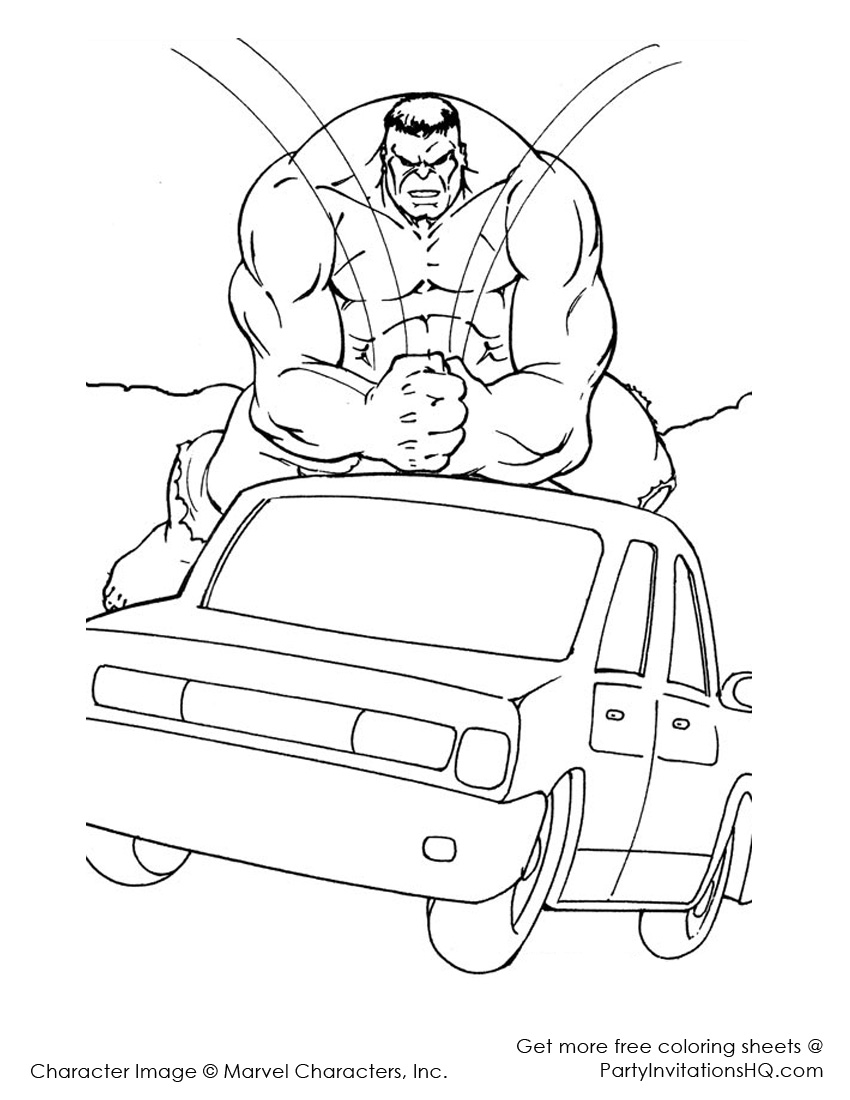 31 Mighty Hulk Coloring Pages Printable 31