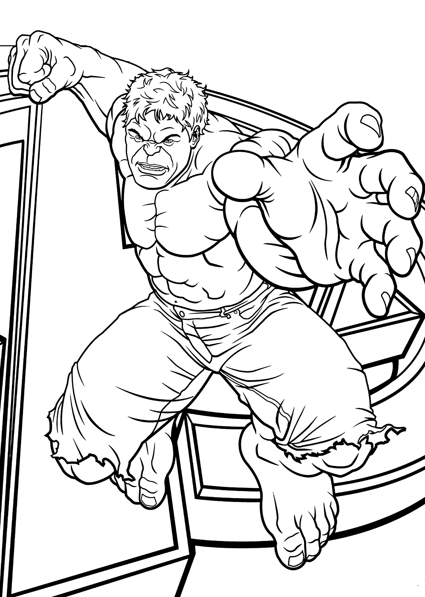 31 Mighty Hulk Coloring Pages Printable 32