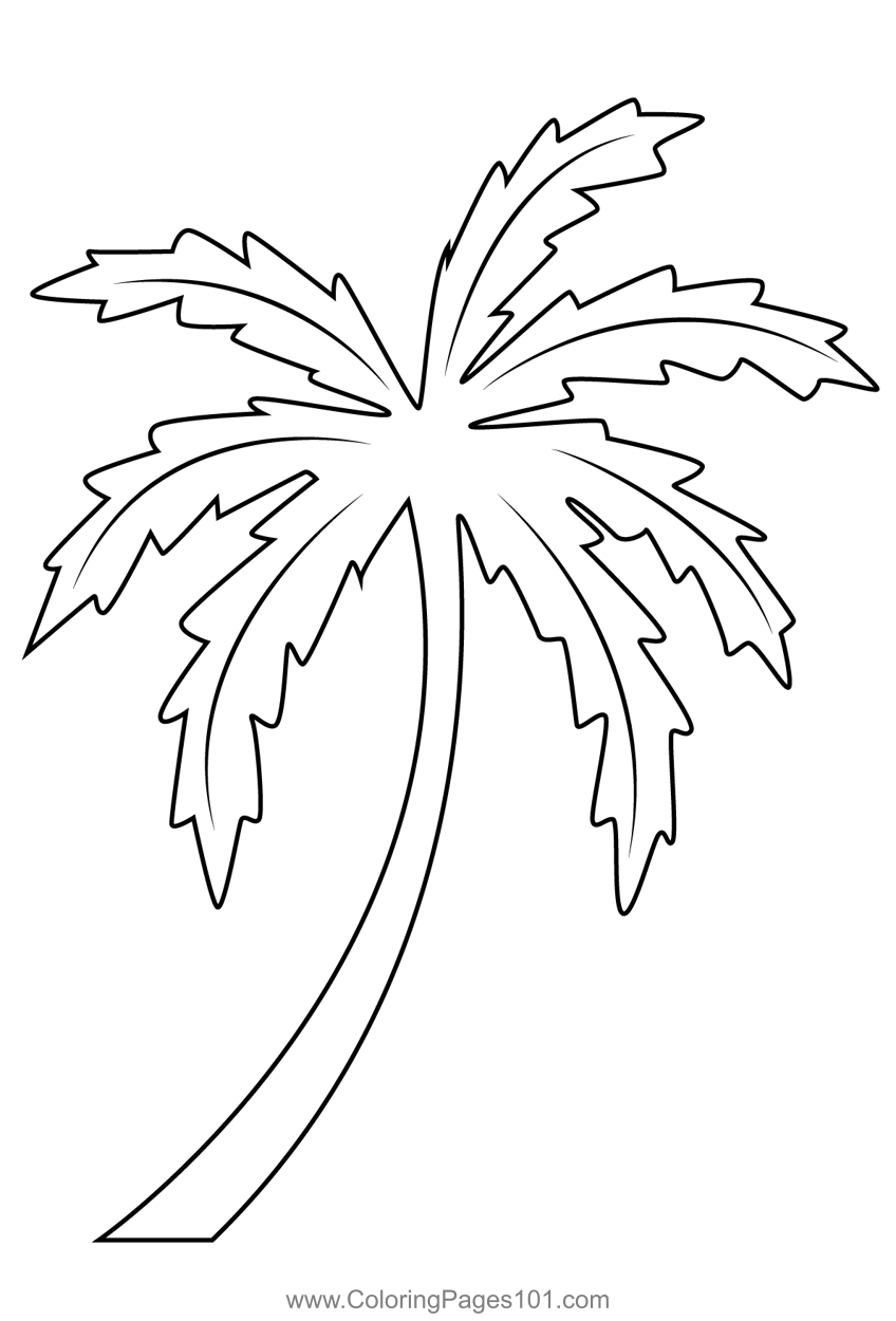 35 Graceful Tree Coloring Pages Printable 15