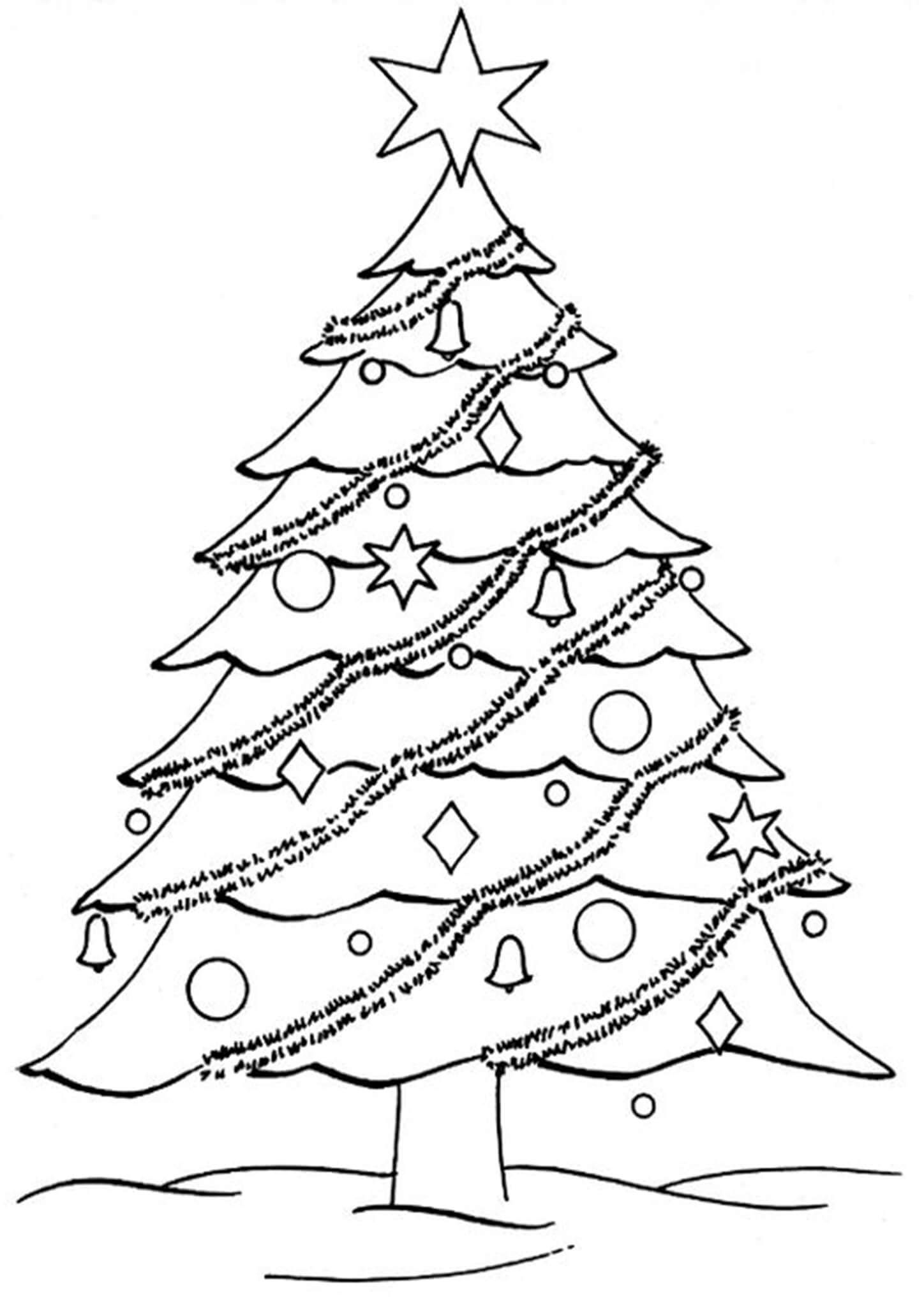 35 Graceful Tree Coloring Pages Printable 33