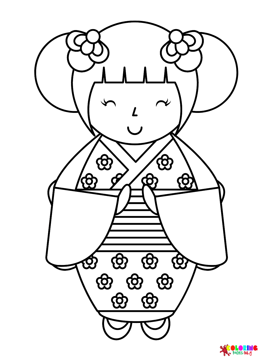 36 Classic Dolls Coloring Pages Printable 15