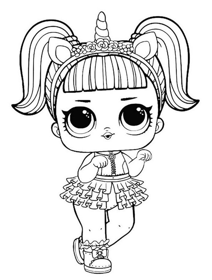 36 Classic Dolls Coloring Pages Printable 22