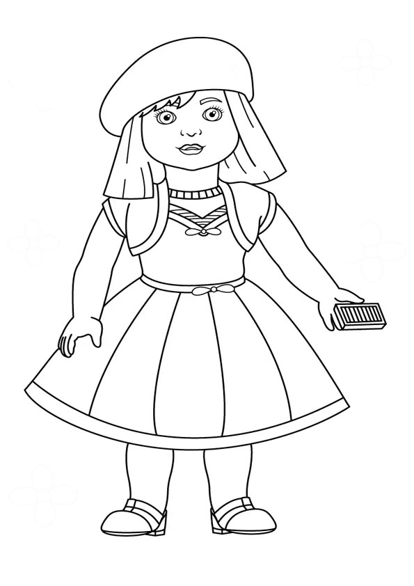 36 Classic Dolls Coloring Pages Printable 31