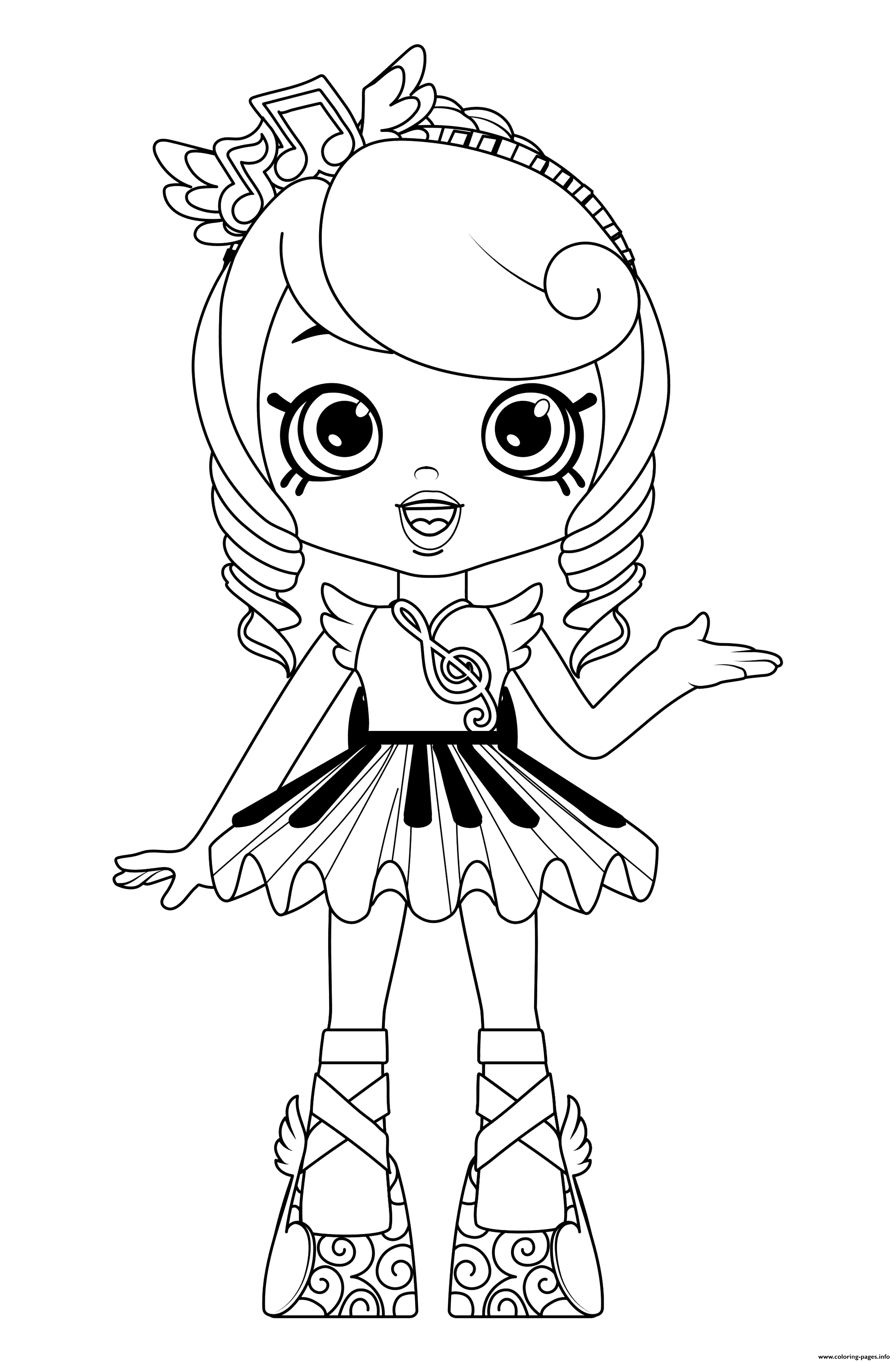 36 Classic Dolls Coloring Pages Printable 33