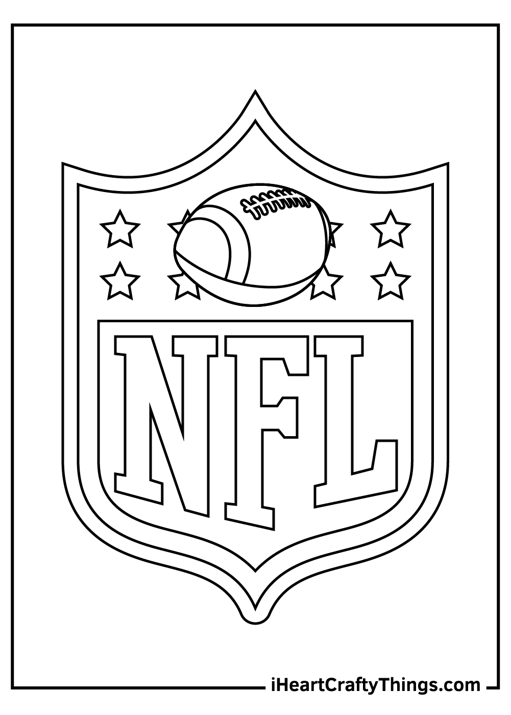 36 Exciting Football Coloring Pages Printable 15