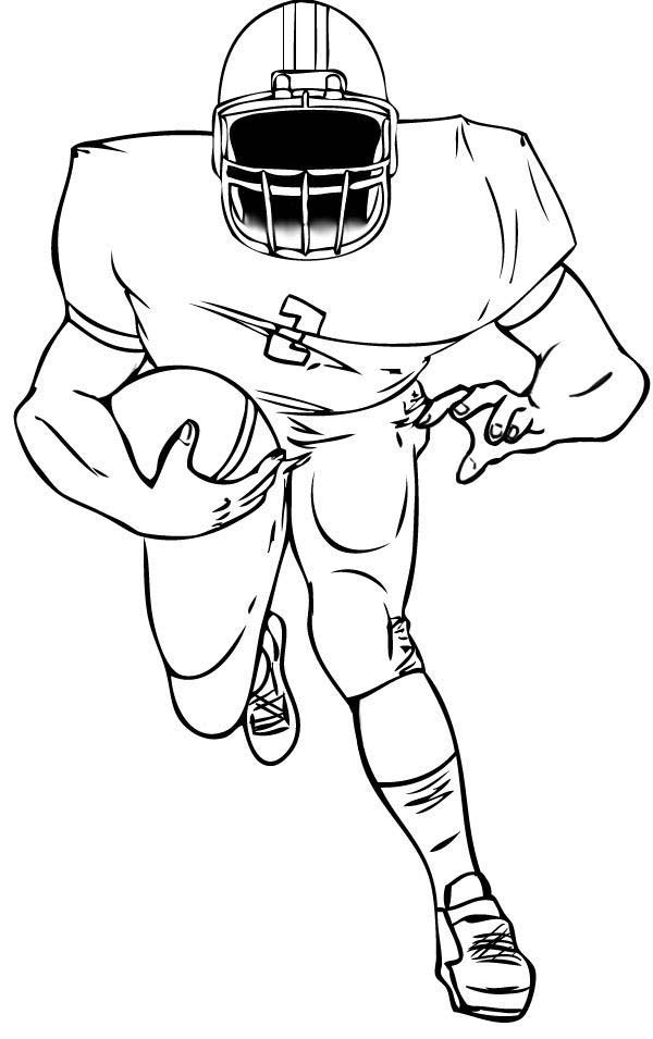 36 Exciting Football Coloring Pages Printable 17