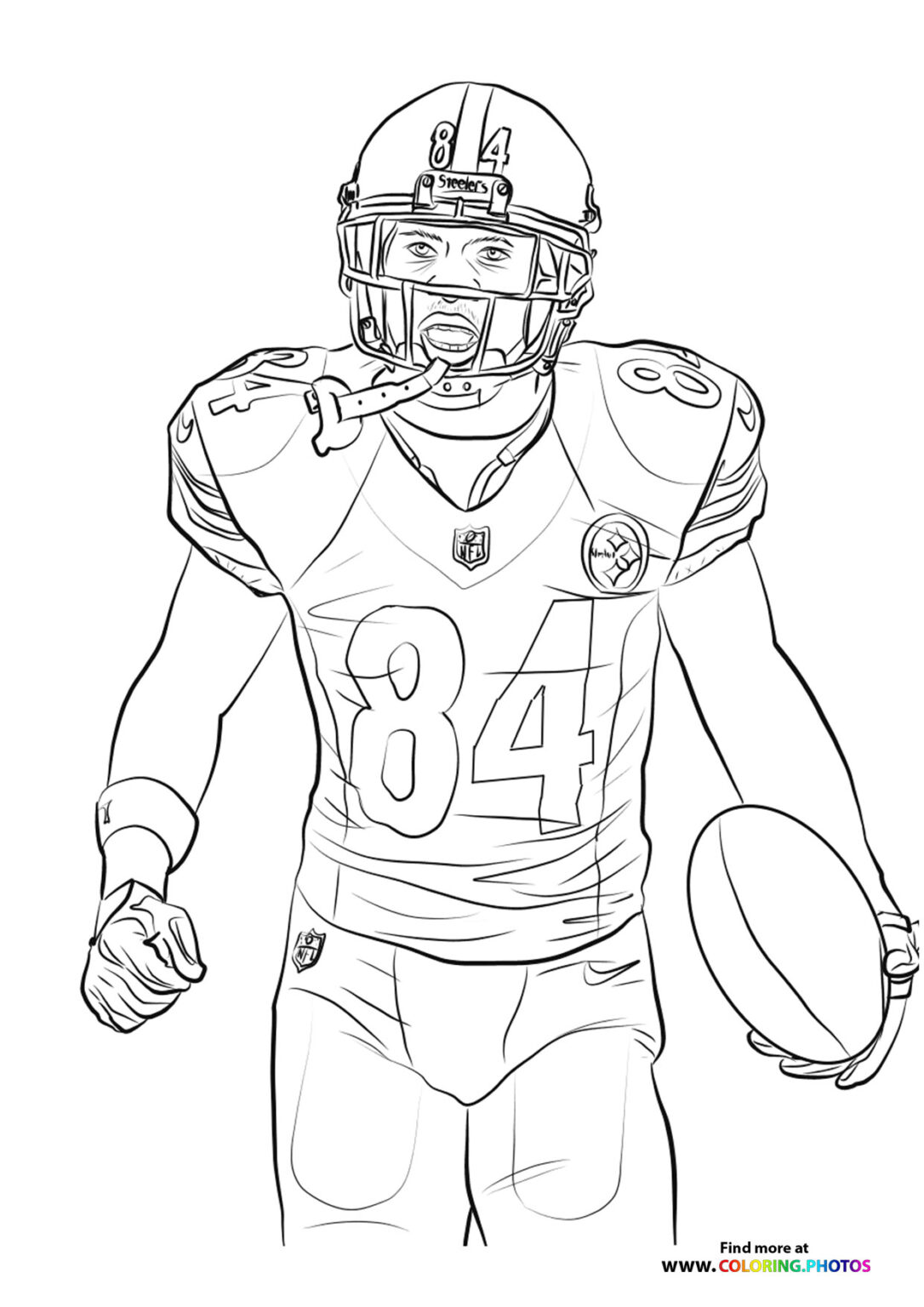 36 Exciting Football Coloring Pages Printable 2