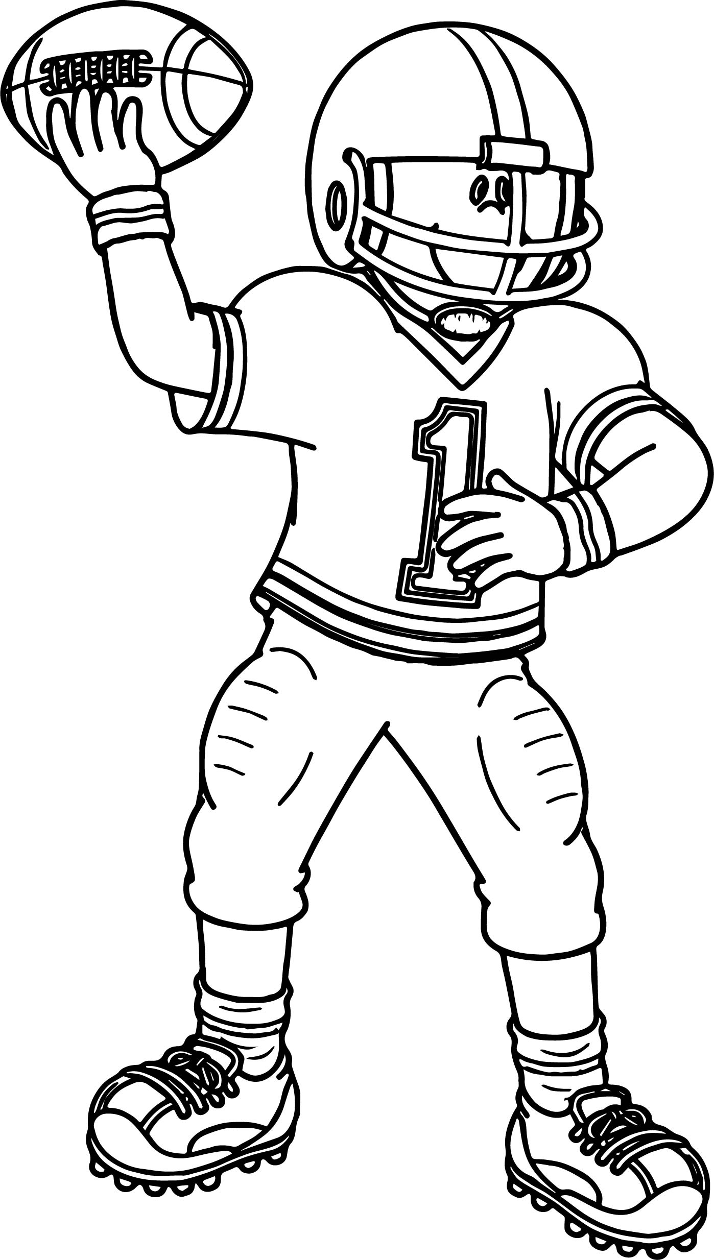 36 Exciting Football Coloring Pages Printable 25