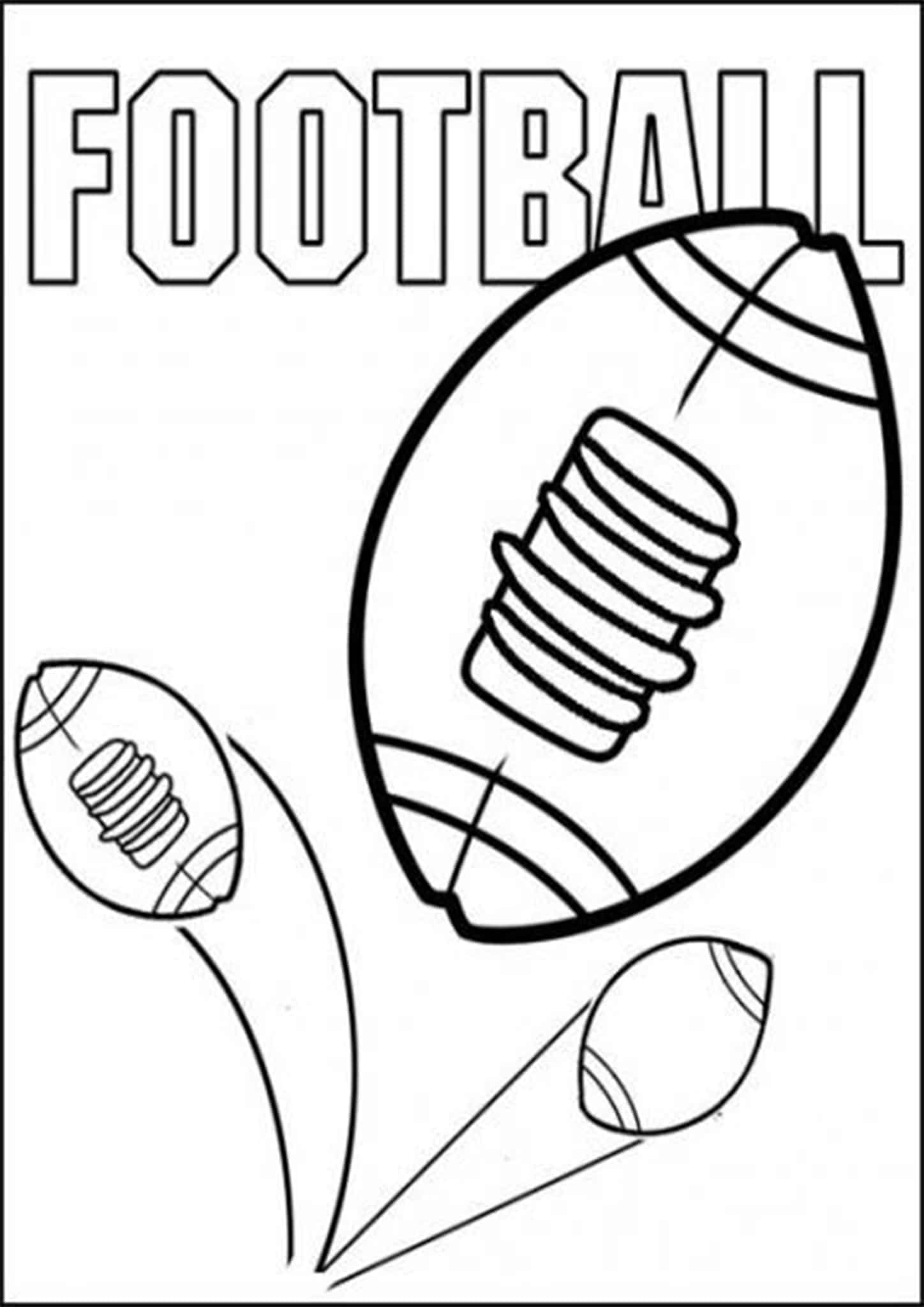 36 Exciting Football Coloring Pages Printable 26