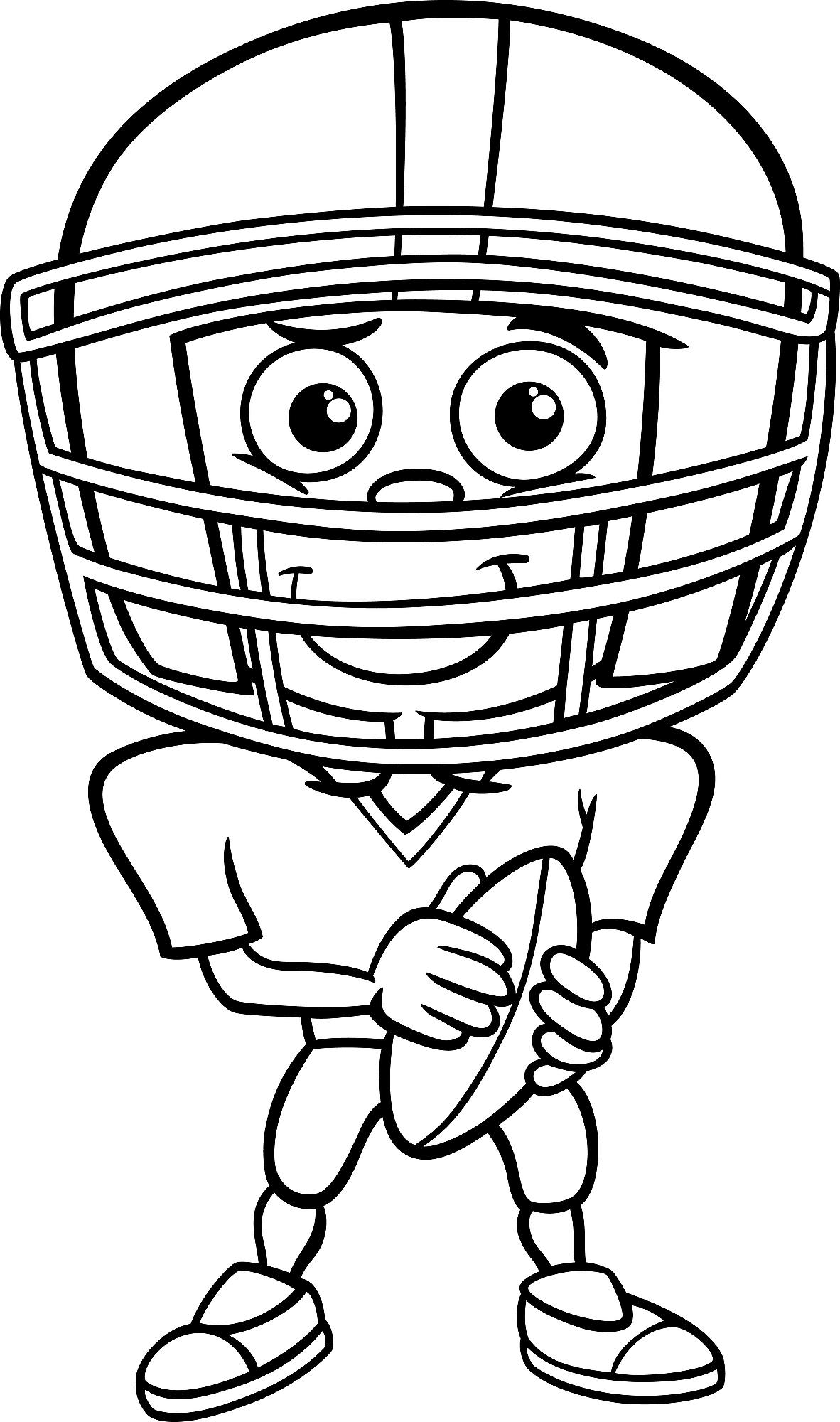 36 Exciting Football Coloring Pages Printable 31