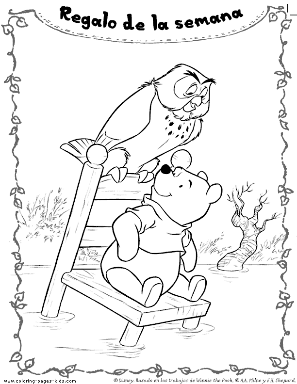 37 Adorable Winnie The Pooh Coloring Pages Printable 13