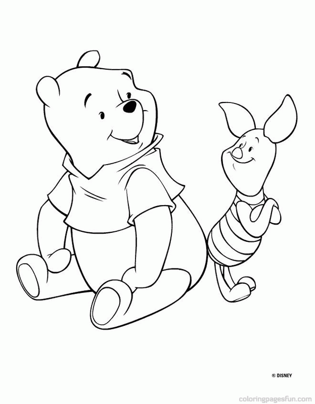 37 Adorable Winnie The Pooh Coloring Pages Printable 20