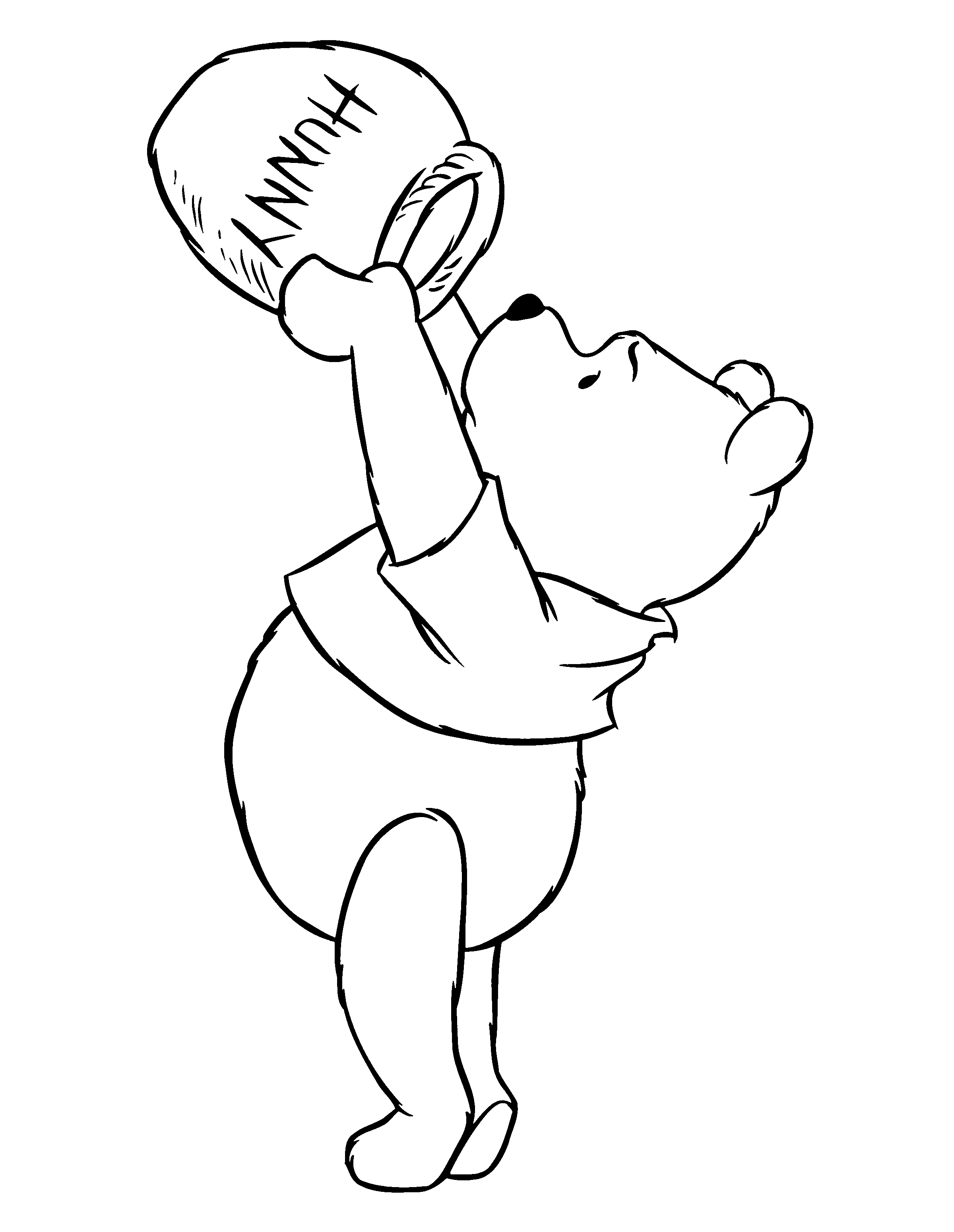 37 Adorable Winnie The Pooh Coloring Pages Printable 27