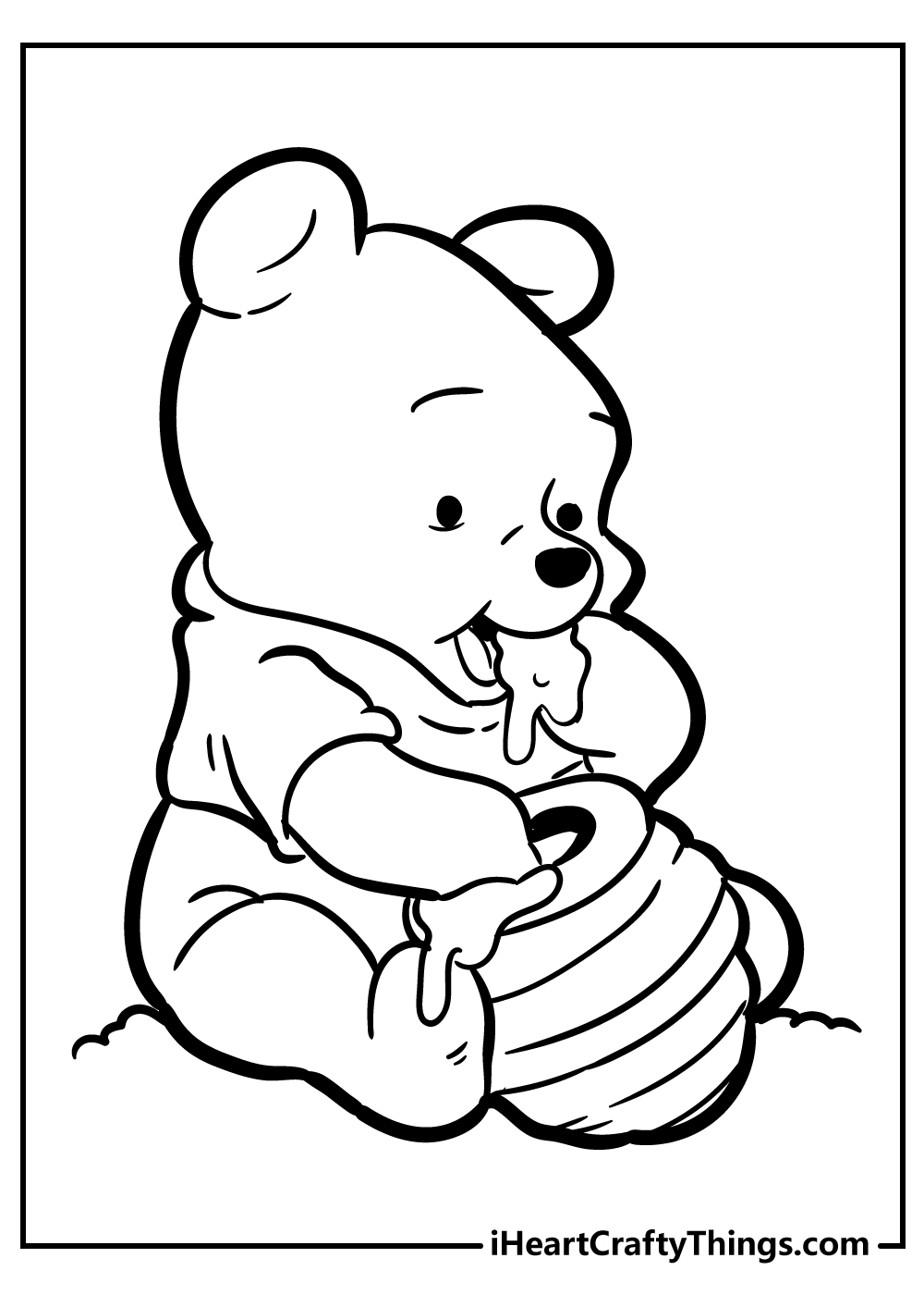 37 Adorable Winnie The Pooh Coloring Pages Printable 31