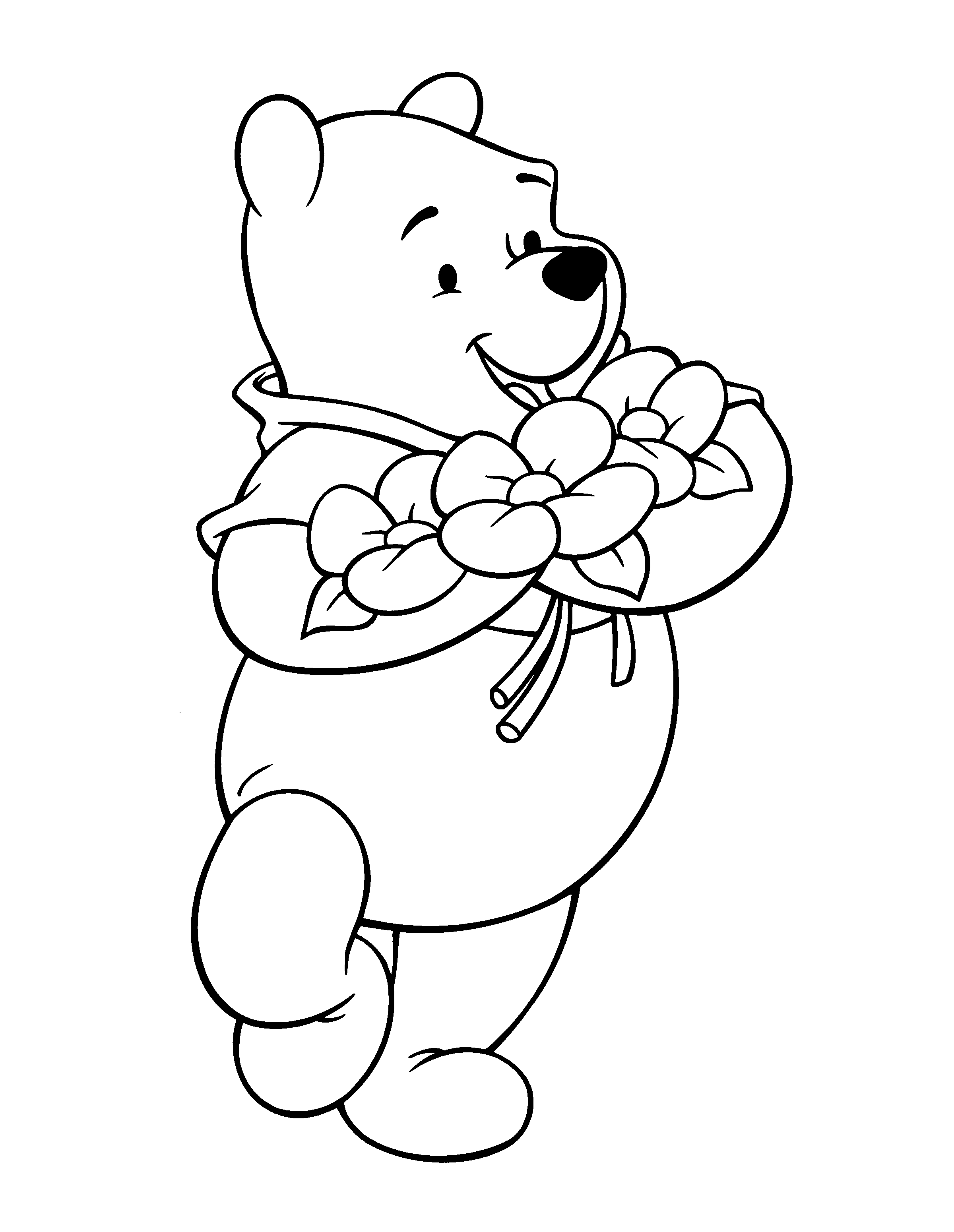 37 Adorable Winnie The Pooh Coloring Pages Printable 32