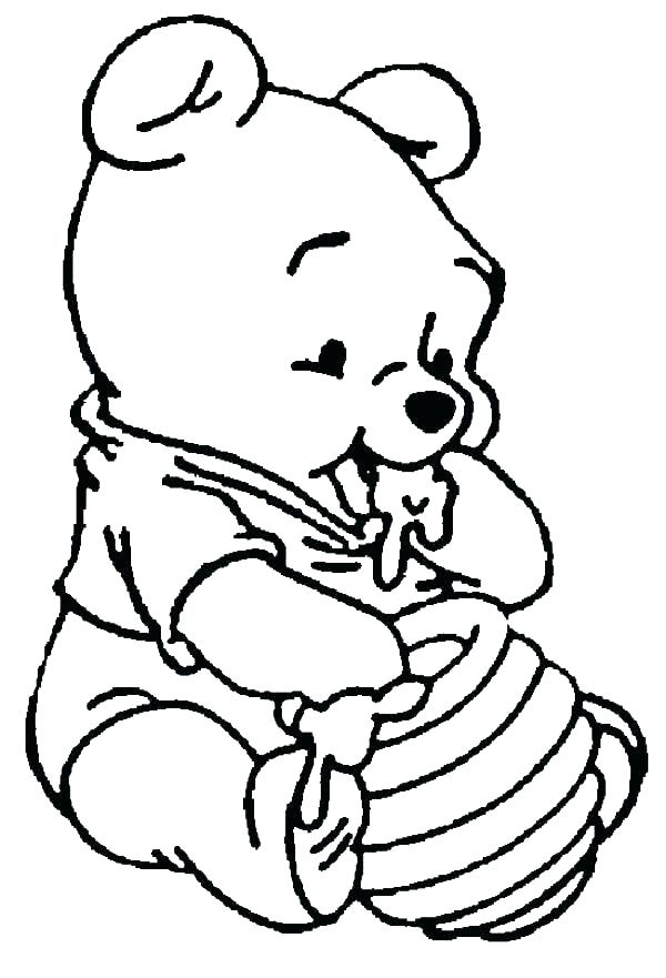 37 Adorable Winnie The Pooh Coloring Pages Printable 8