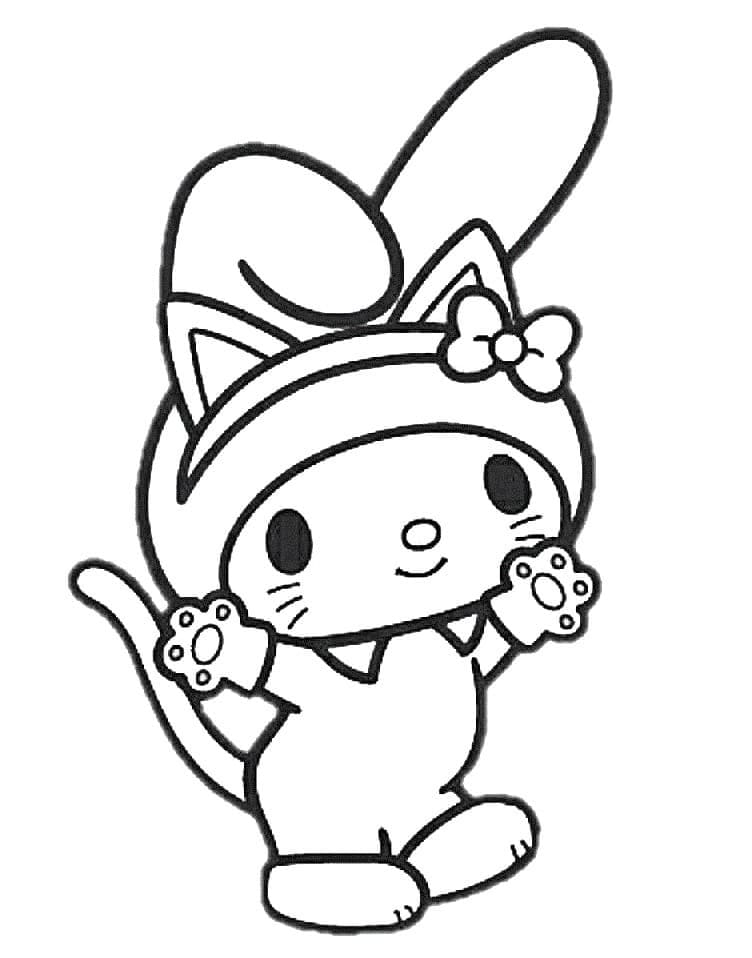 44 Kuromi No Coloring Printable