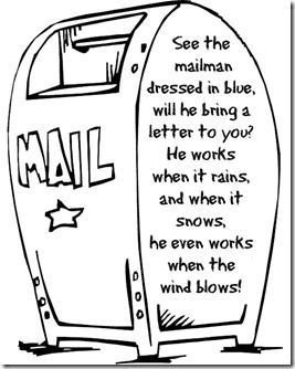 68 Mailman Coloring Pages Printable 16