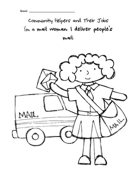 68 Mailman Coloring Pages Printable 24