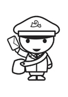 68 Mailman Coloring Pages Printable 5