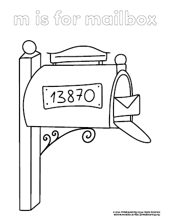 68 Mailman Coloring Pages Printable 59