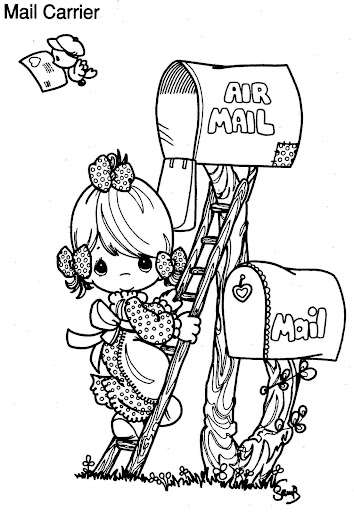 68 Mailman Coloring Pages Printable 6