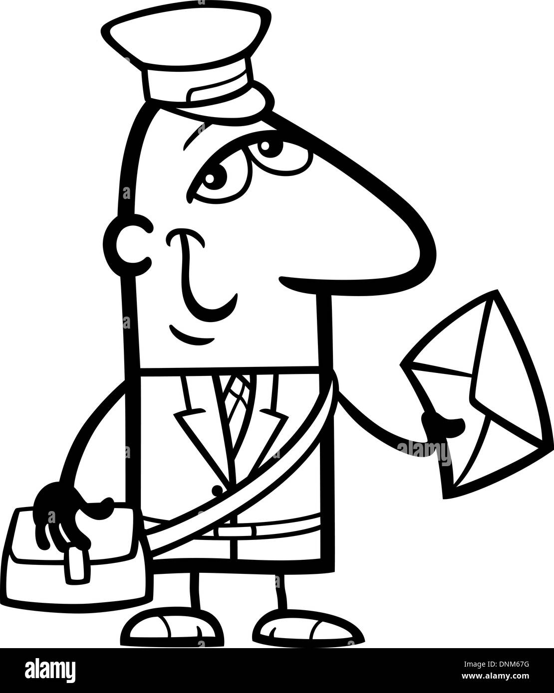 68 Mailman Coloring Pages Printable 62