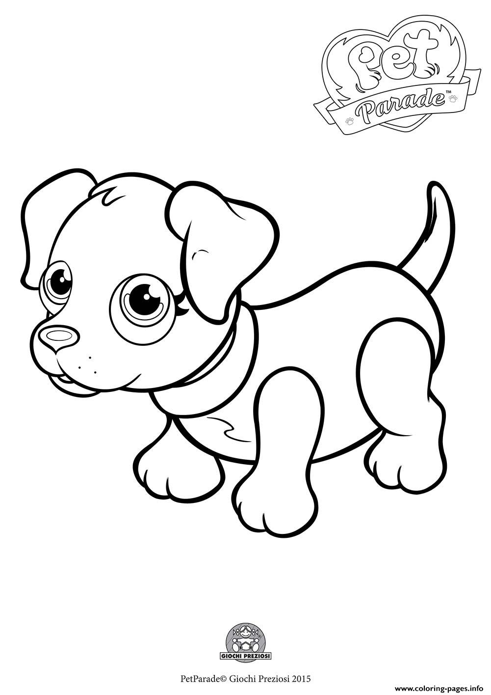 74 Pets Coloring Pages Printable 11