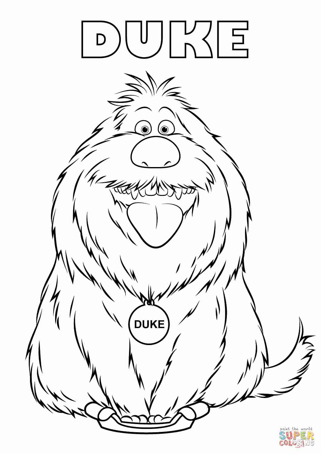 74 Pets Coloring Pages Printable 16