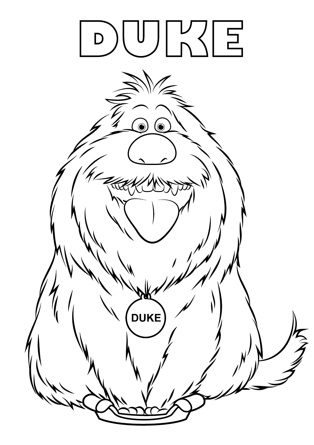 74 Pets Coloring Pages Printable 47