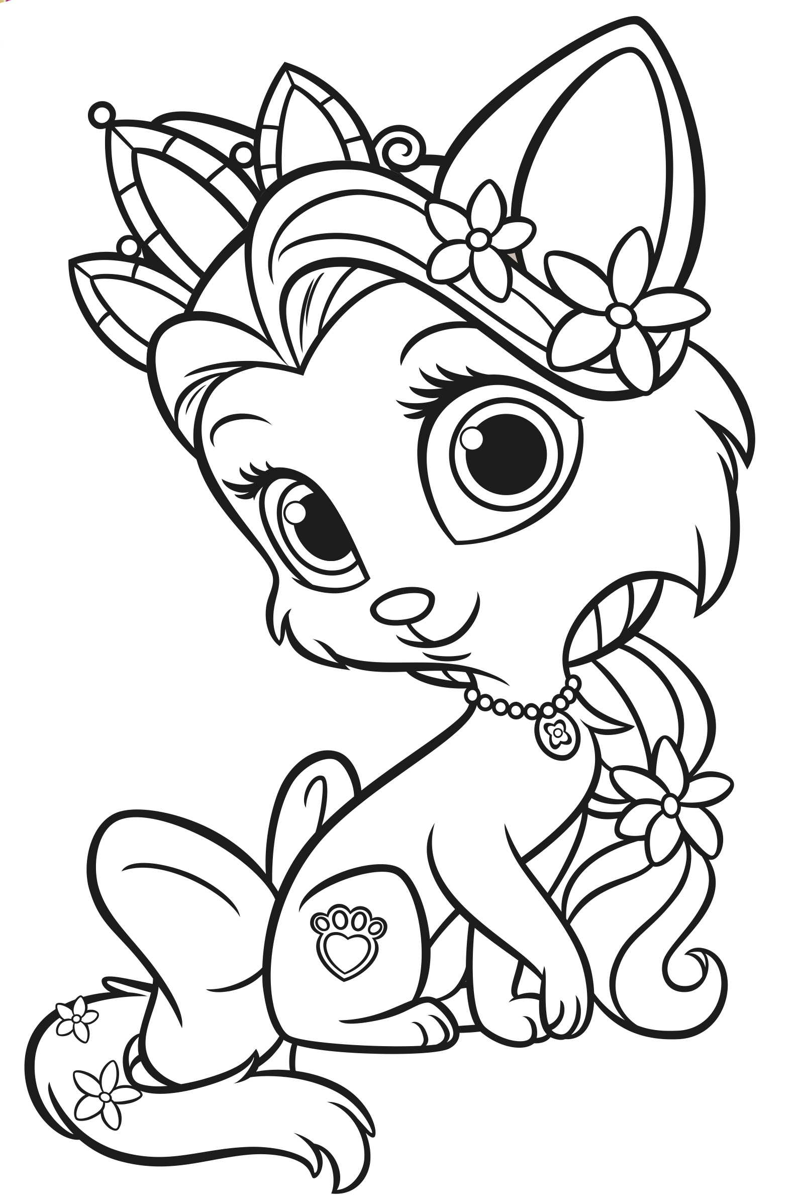 74 Pets Coloring Pages Printable 48