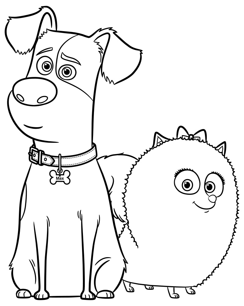 74 Pets Coloring Pages Printable 50