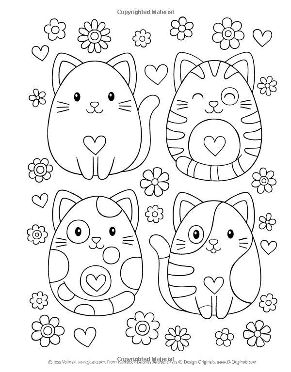 74 Pets Coloring Pages Printable 56