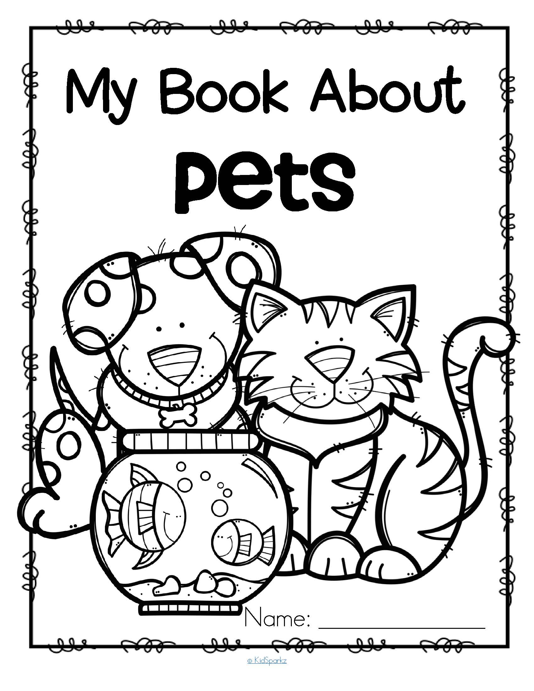 74 Pets Coloring Pages Printable 58