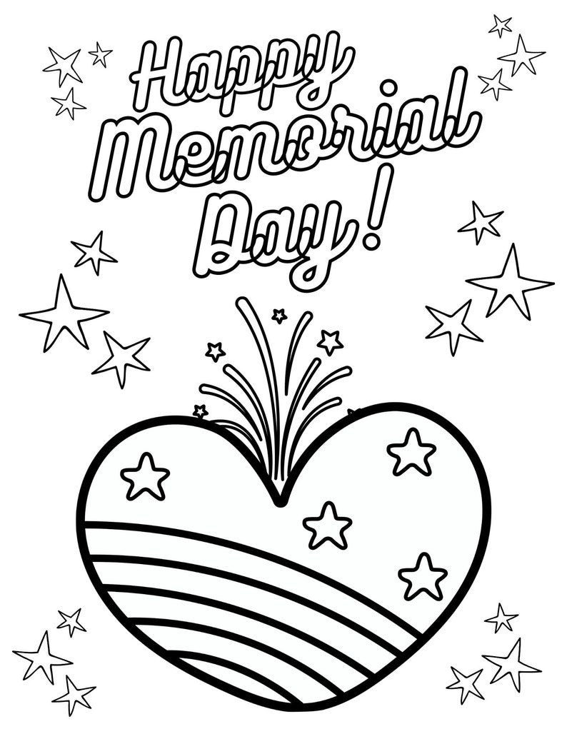 83 Memorial Day Coloring Pages Printable 21