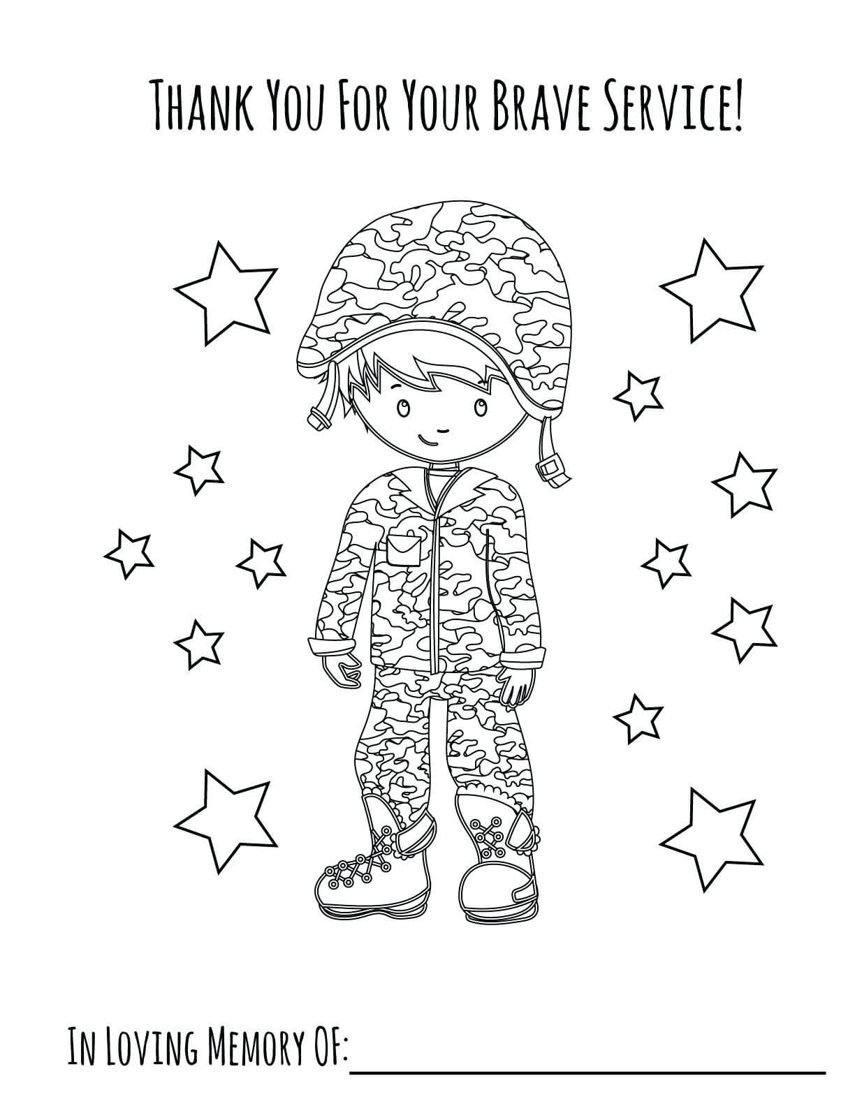 83 Memorial Day Coloring Pages Printable 23