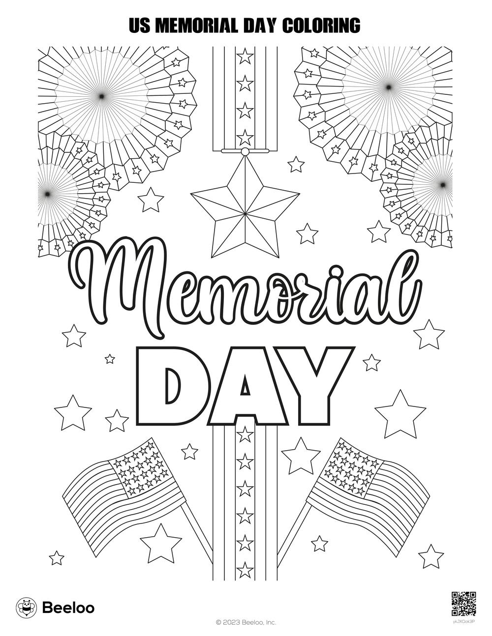 83 Memorial Day Coloring Pages Printable 3