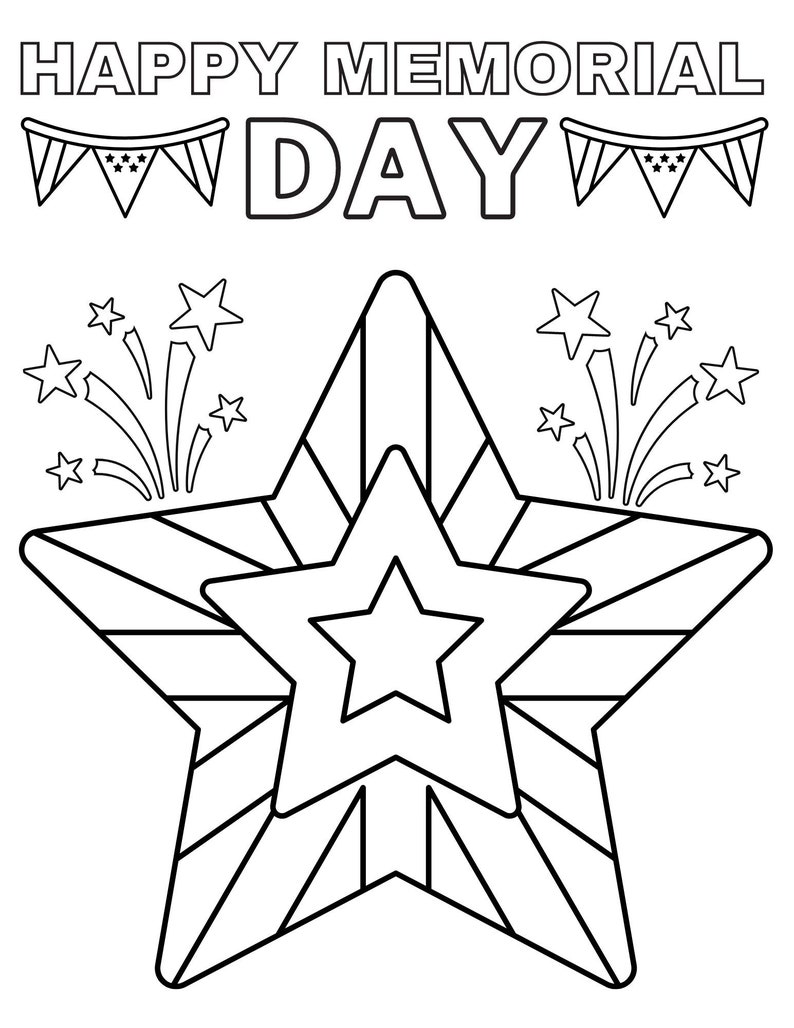 83 Memorial Day Coloring Pages Printable 30