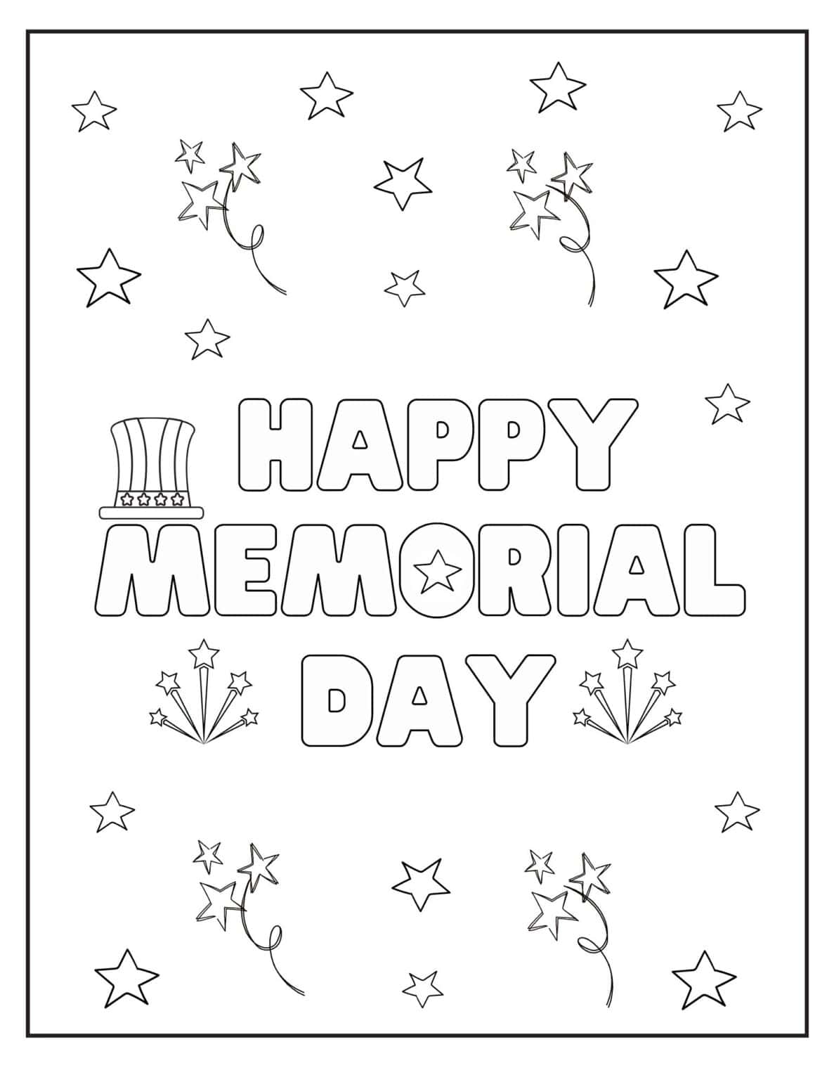 83 Memorial Day Coloring Pages Printable 32