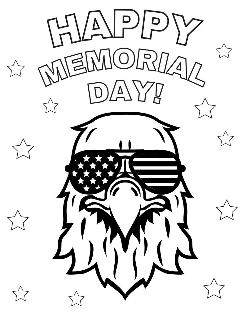 83 Memorial Day Coloring Pages Printable 36