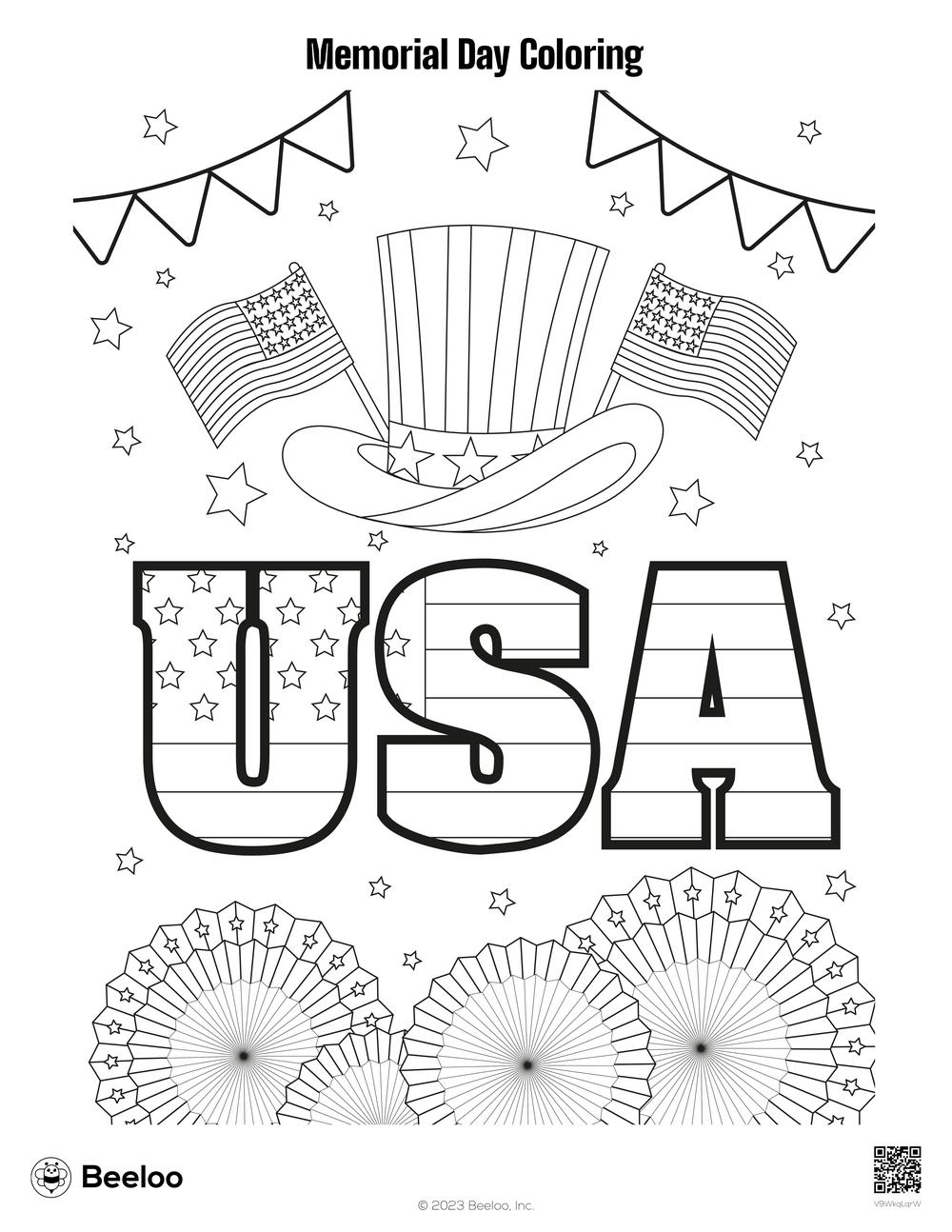 83 Memorial Day Coloring Pages Printable 40