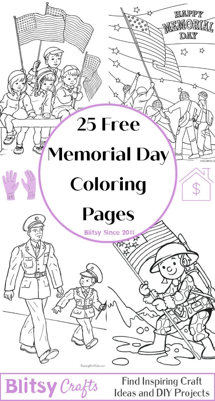 83 Memorial Day Coloring Pages Printable 59