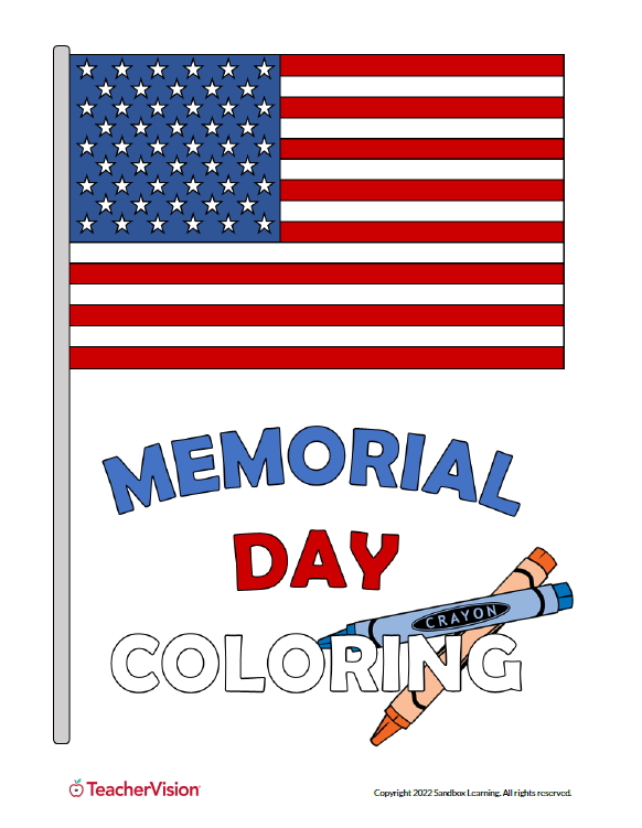 83 Memorial Day Coloring Pages Printable 73