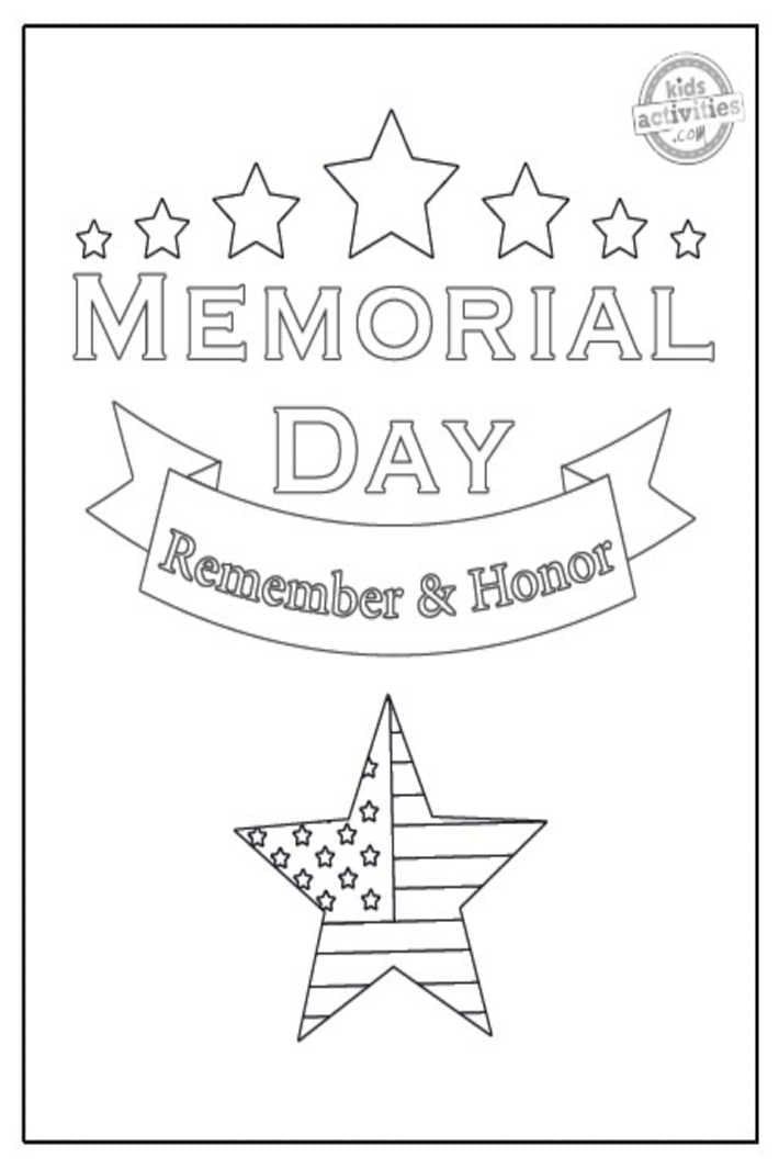 83 Memorial Day Coloring Pages Printable 76