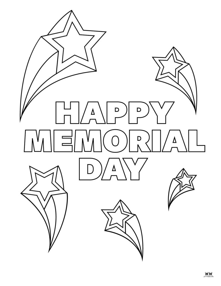 83 Memorial Day Coloring Pages Printable 8