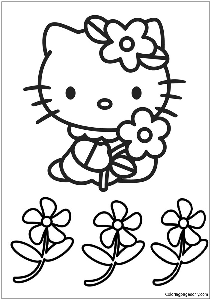 89 Hello Kitty and Friends Coloring Pages Printable 10