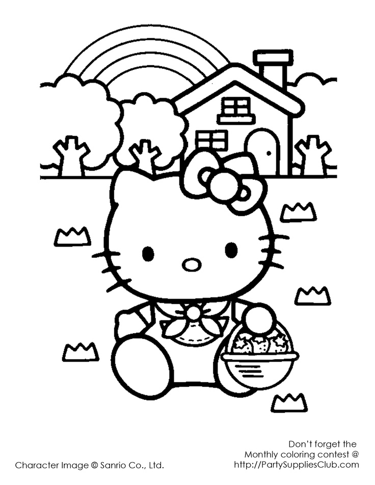 89 Hello Kitty and Friends Coloring Pages Printable 14