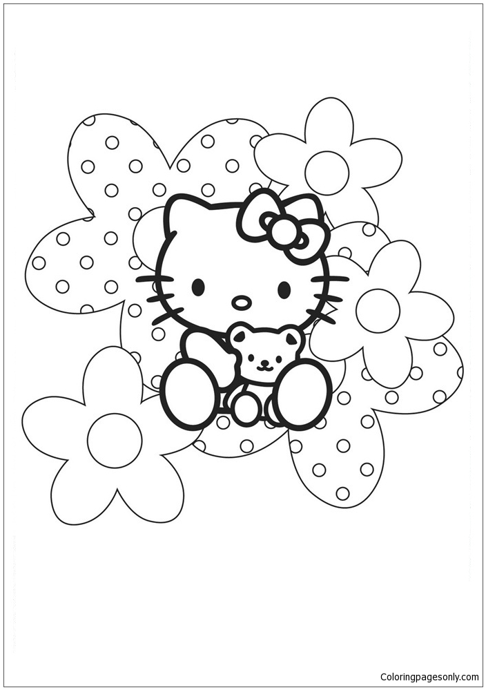 89 Hello Kitty and Friends Coloring Pages Printable 18