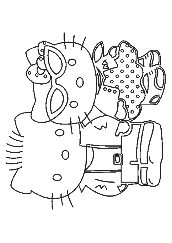 89 Hello Kitty and Friends Coloring Pages Printable 2