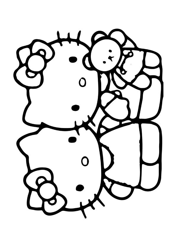 89 Hello Kitty and Friends Coloring Pages Printable 41